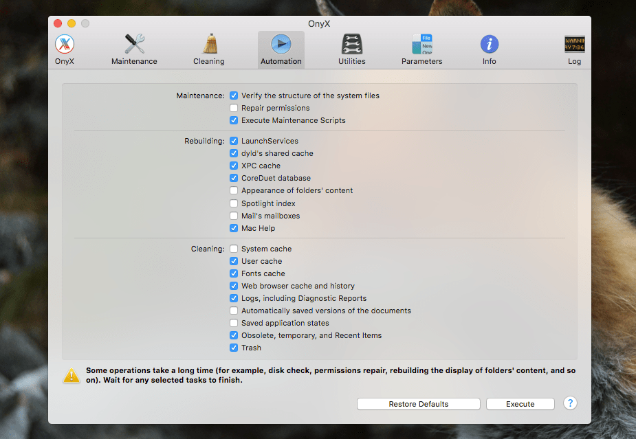 Onyx OS X