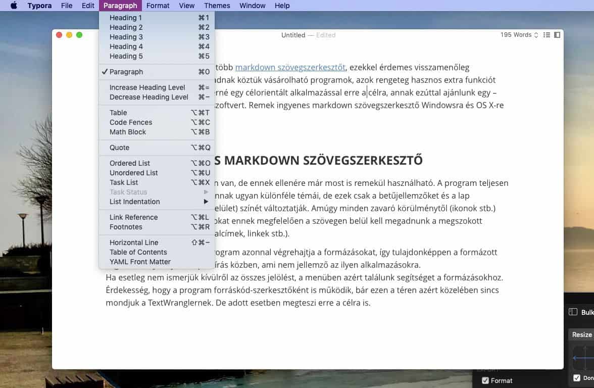 Ingyenes markdown szövegszerkesztő Windowsra és OS X-re