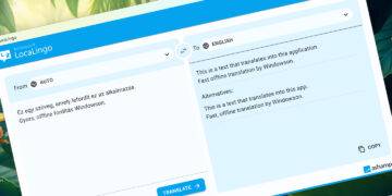 Teljes verziós fordító program ingyen, Windowsra, offline AI megoldással
